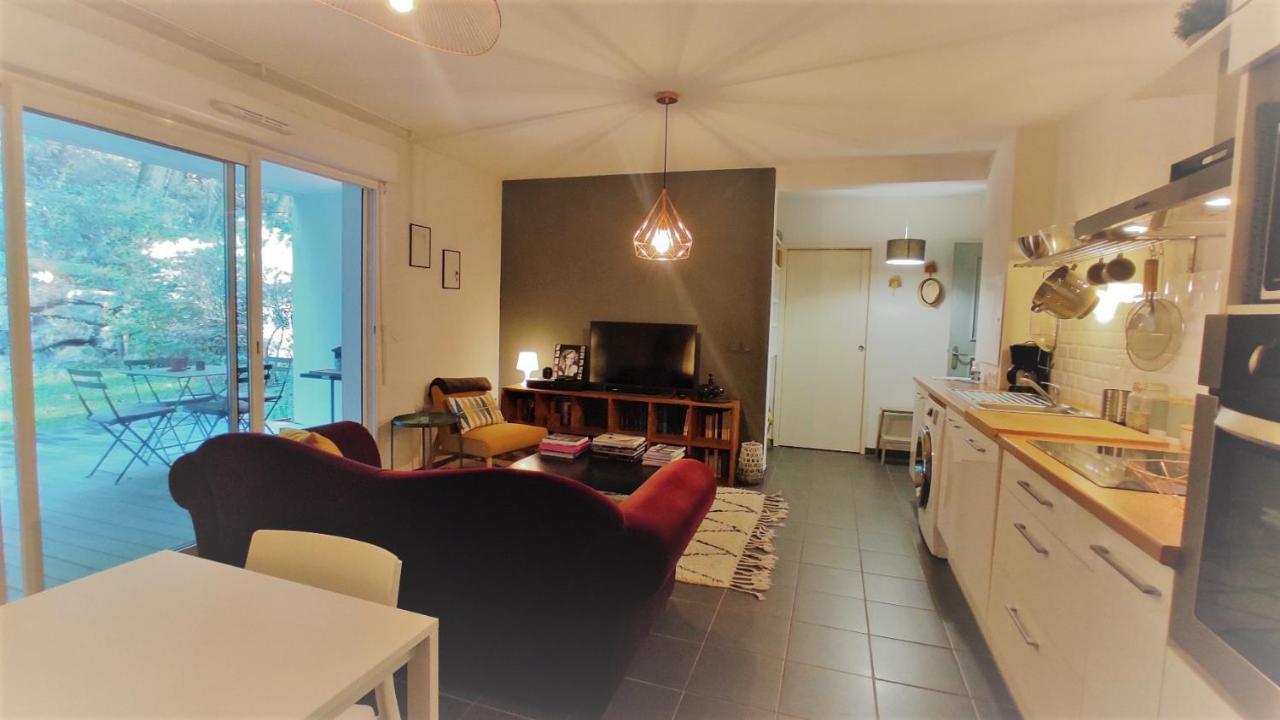 T2 Entre Ocean Et Montagnes*Jardin*Wifi Gratuit* Lägenhet Ustaritz Exteriör bild