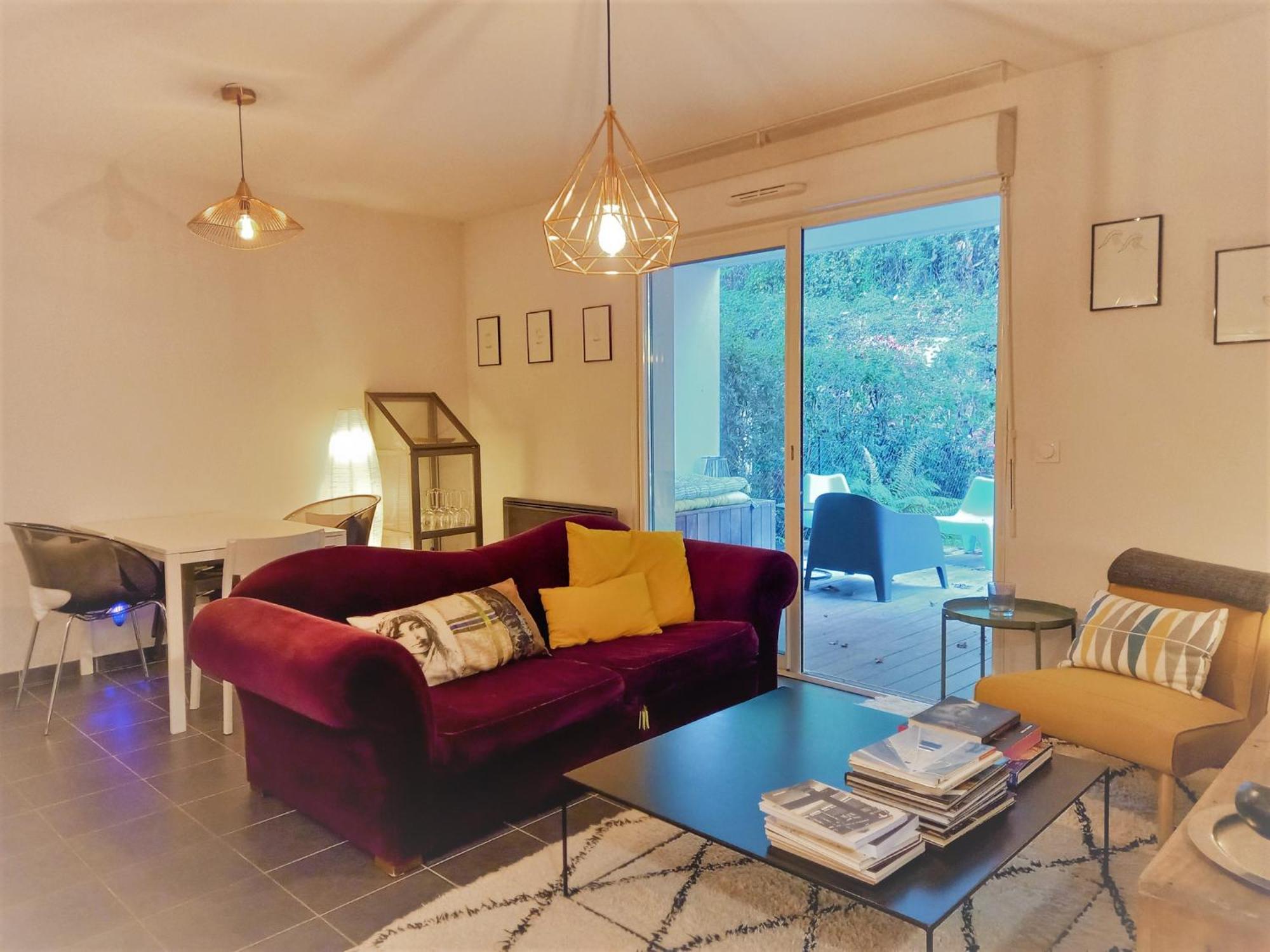 T2 Entre Ocean Et Montagnes*Jardin*Wifi Gratuit* Lägenhet Ustaritz Exteriör bild